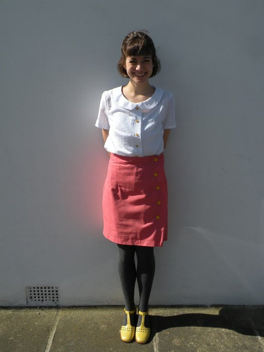What I have been sewing: Violet Blouse + Arielle Skirt