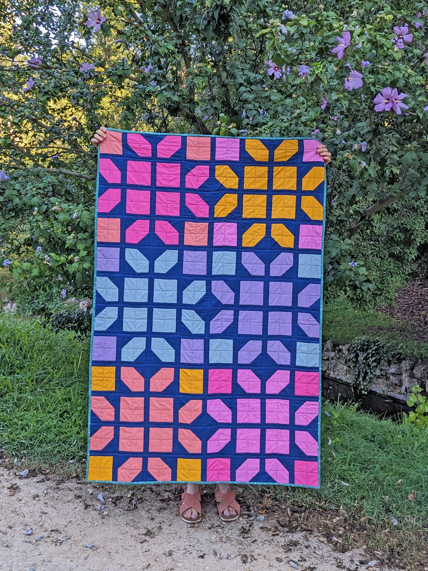 Cutting Corners Quilt - PDF sewing pattern