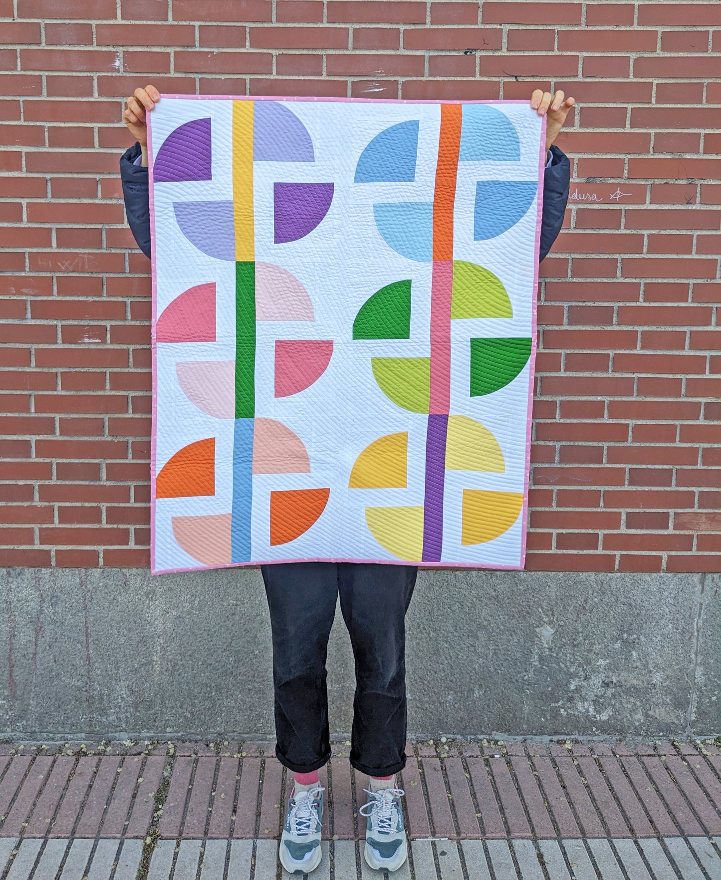 Broken Circles Quilt - PDF sewing pattern