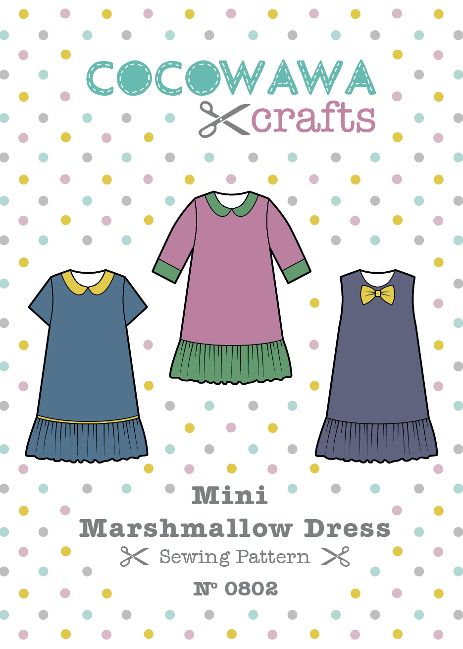 Cover Mini Marshmallow Dress English Pattern