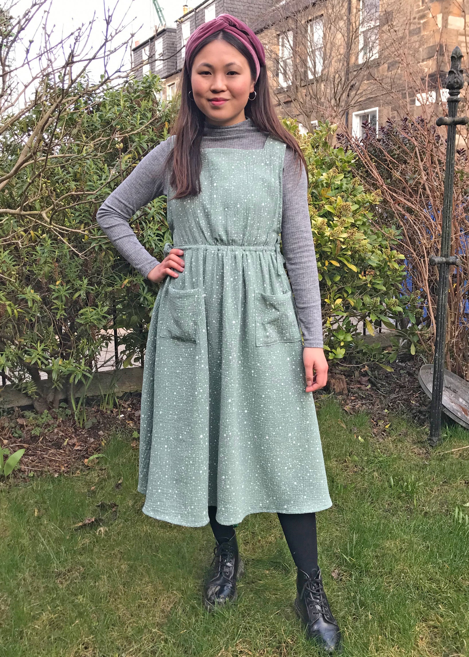 Apricot Pinafore Dress and Top - PDF sewing pattern Apricot Pinafore Dress and Top - PDF sewing pattern