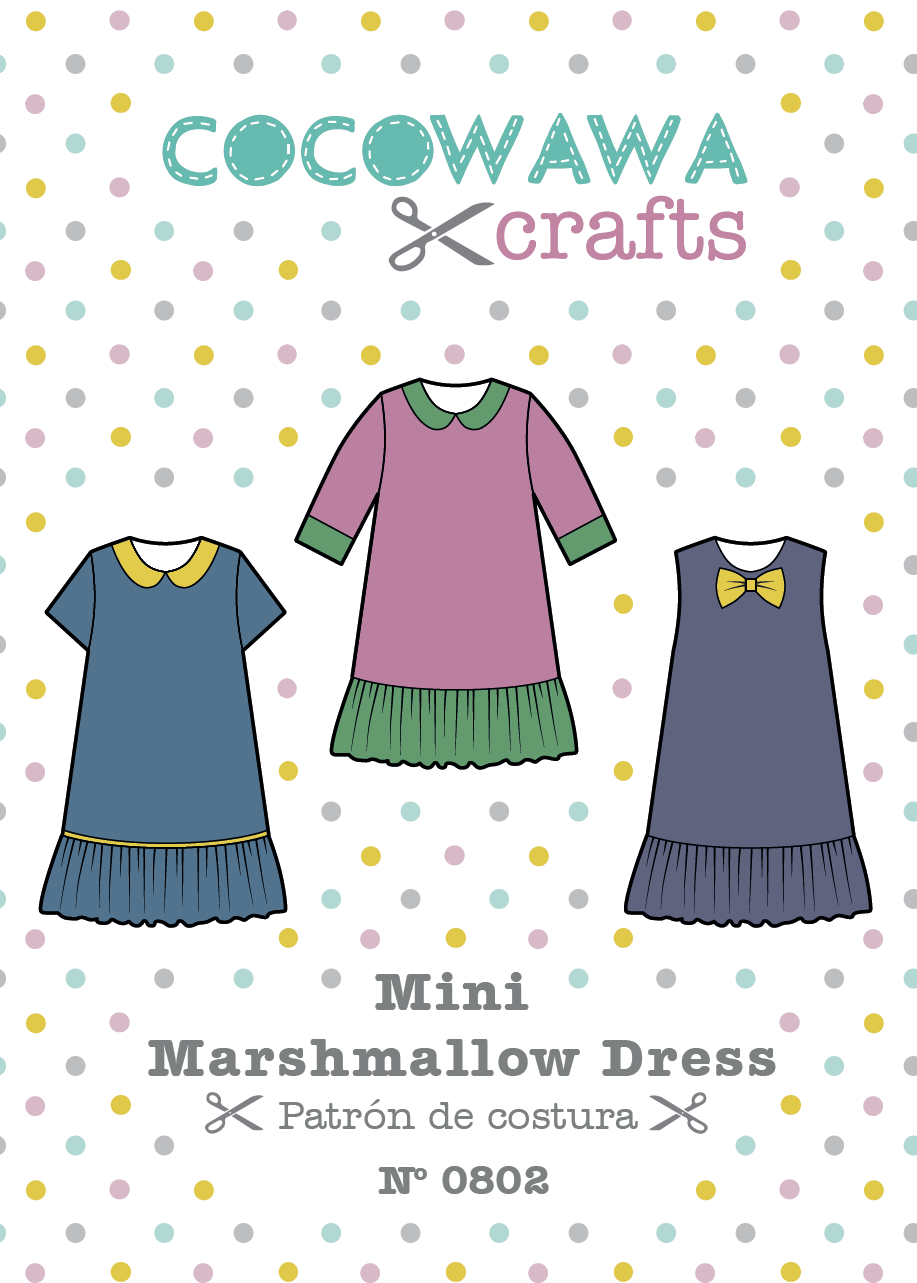 Portada Mini Marshmallow Dress Patron en espanol