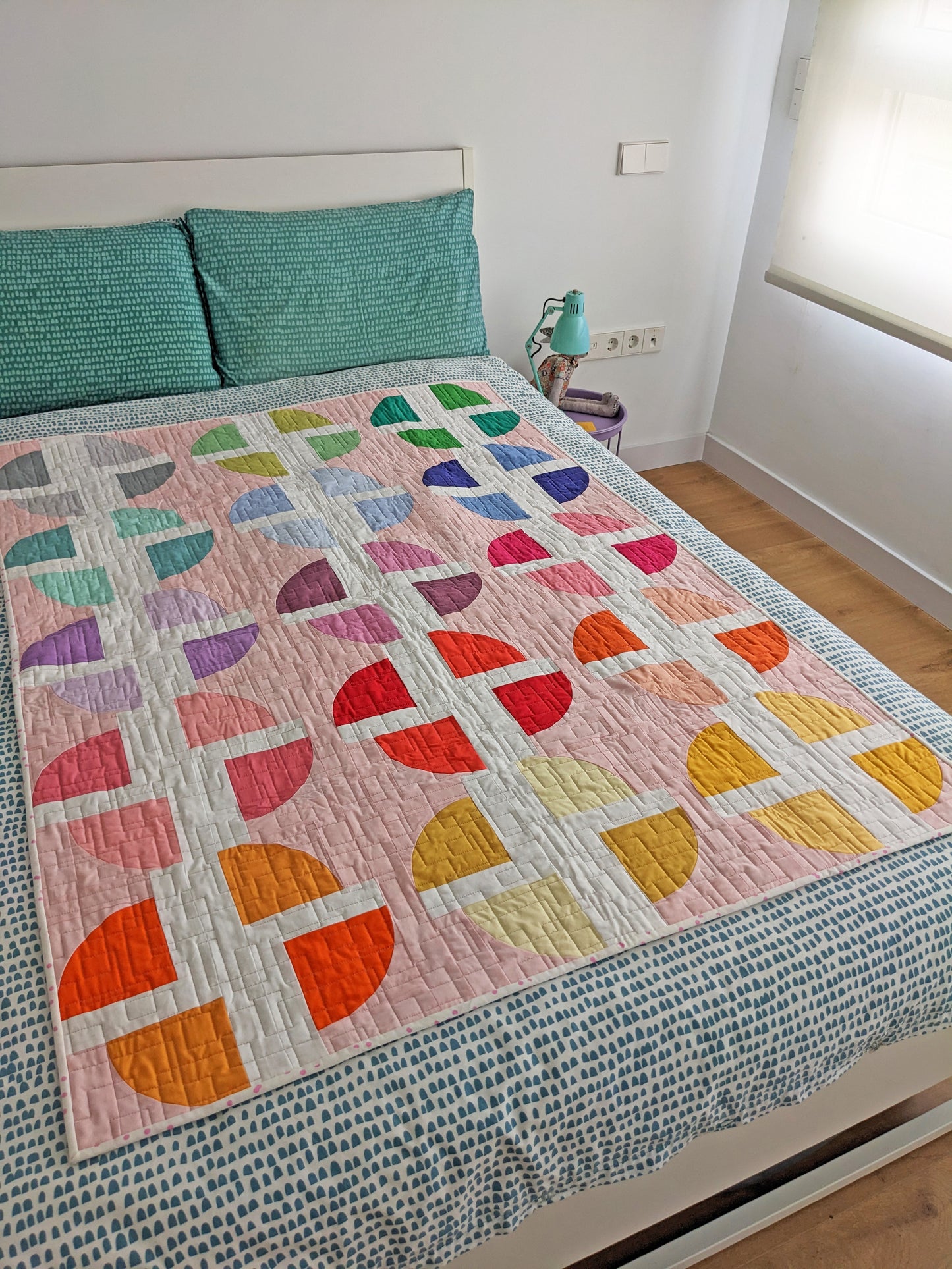 Broken Circles Quilt - PDF sewing pattern