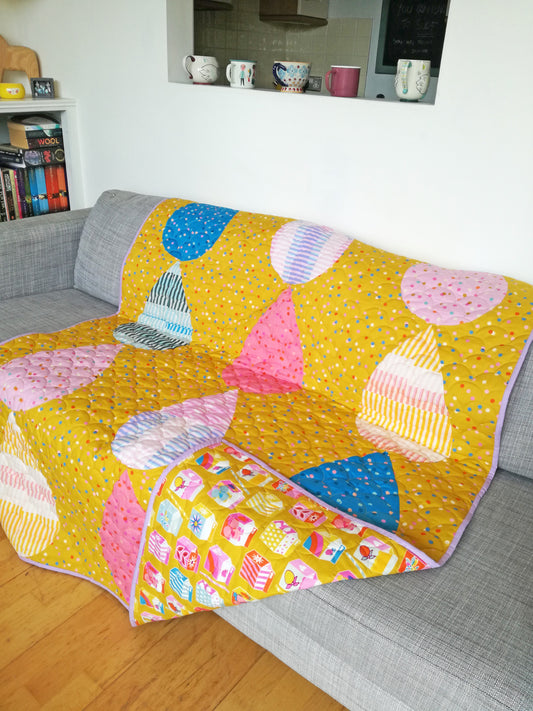 Meet the Dewdrop Quilt sewing pattern