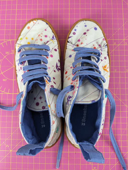 Make Your Own Pair of Quilted Sneakers! PART II