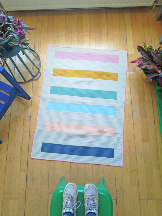 Meet the Novice Stripe Quilt sewing pattern + online course