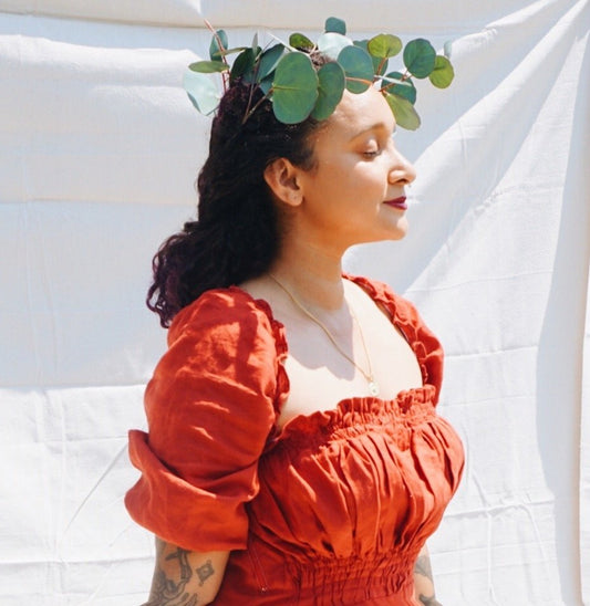 Guest post: shirring technique by Raven from Paloma Projects