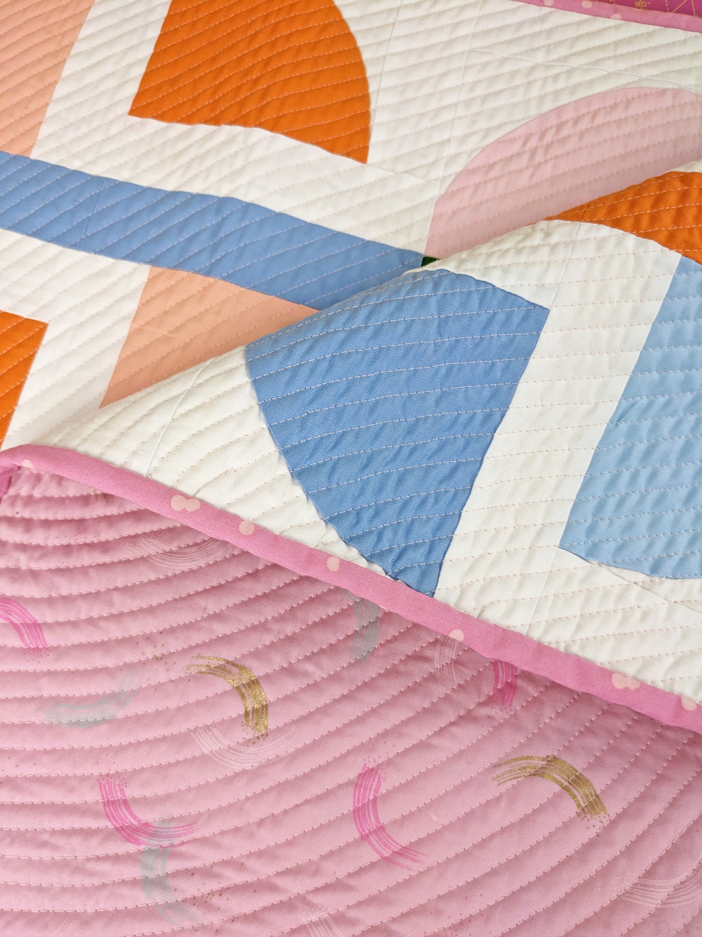 Broken Circles Quilt - PDF sewing pattern