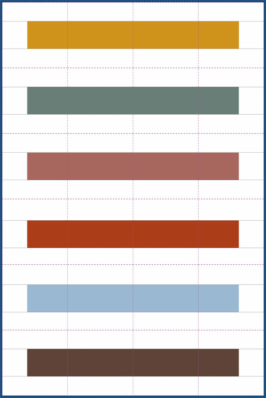 Novice Stripe quilt - PDF sewing pattern