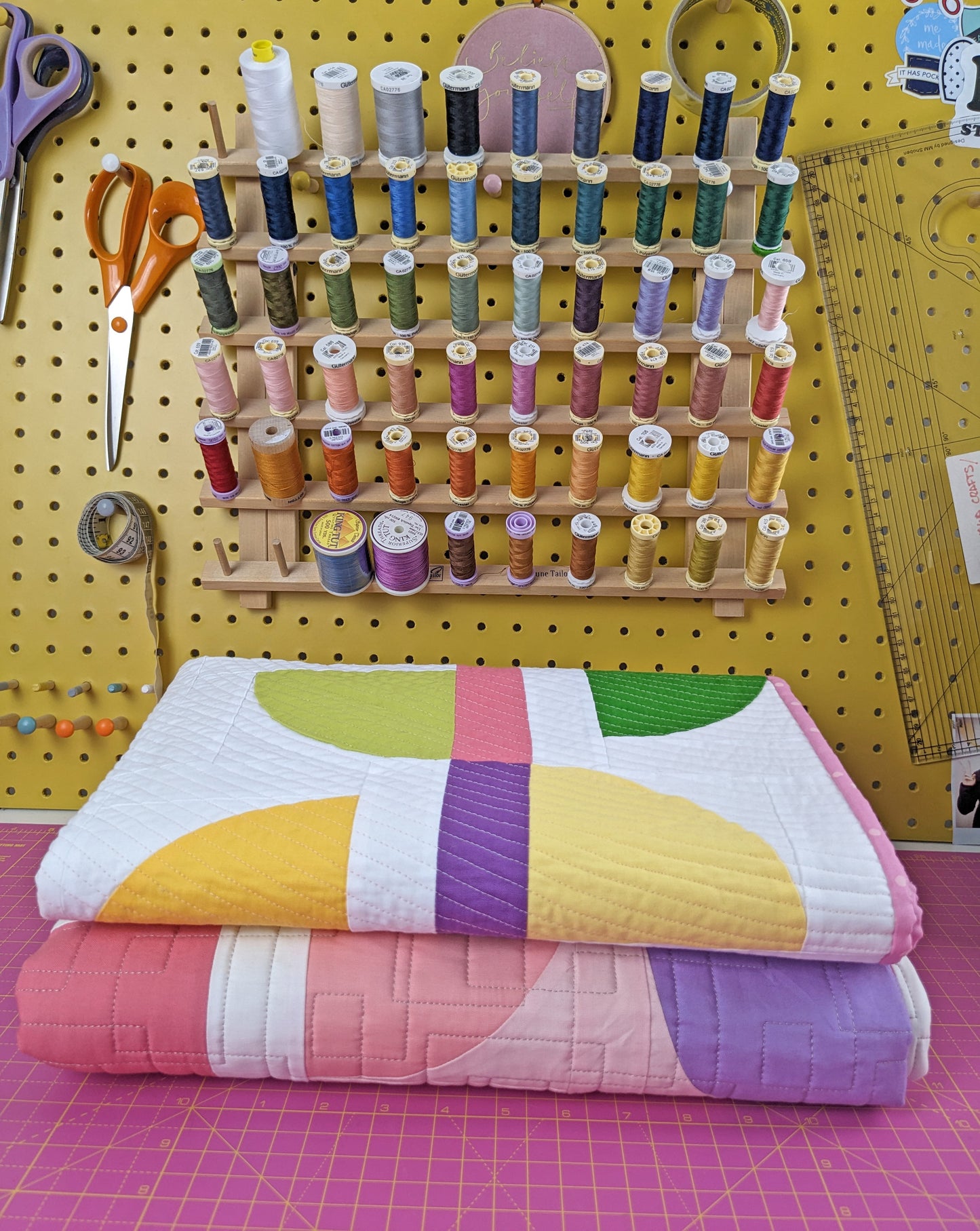 Broken Circles Quilt - PDF sewing pattern