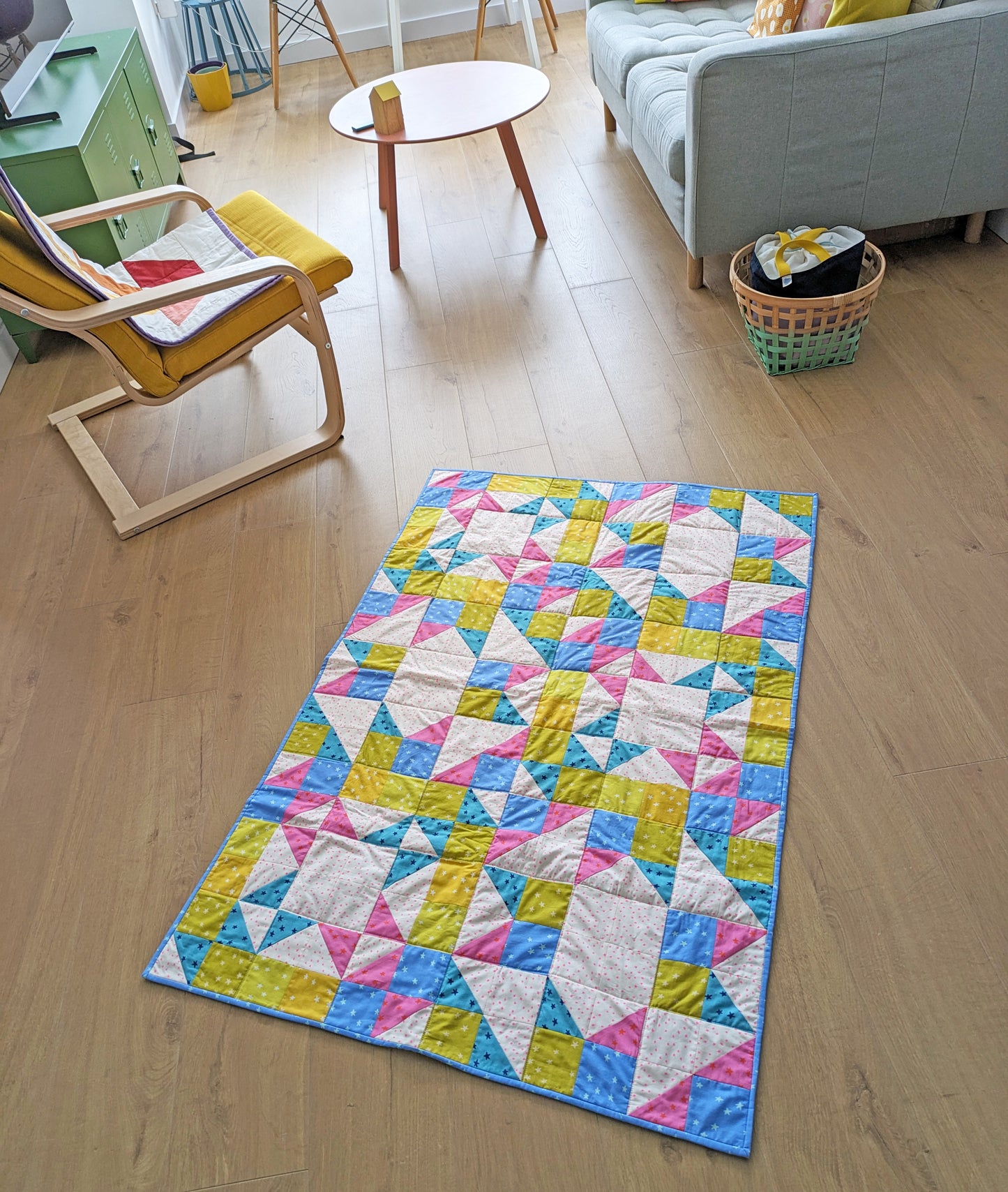 Kaleidoscope Quilt - PDF sewing pattern