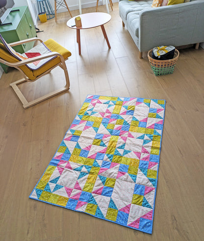 Kaleidoscope Quilt - PDF sewing pattern