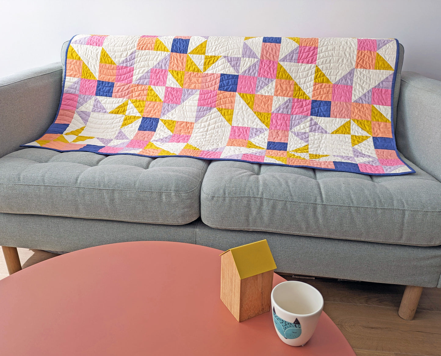 Kaleidoscope Quilt - PDF sewing pattern