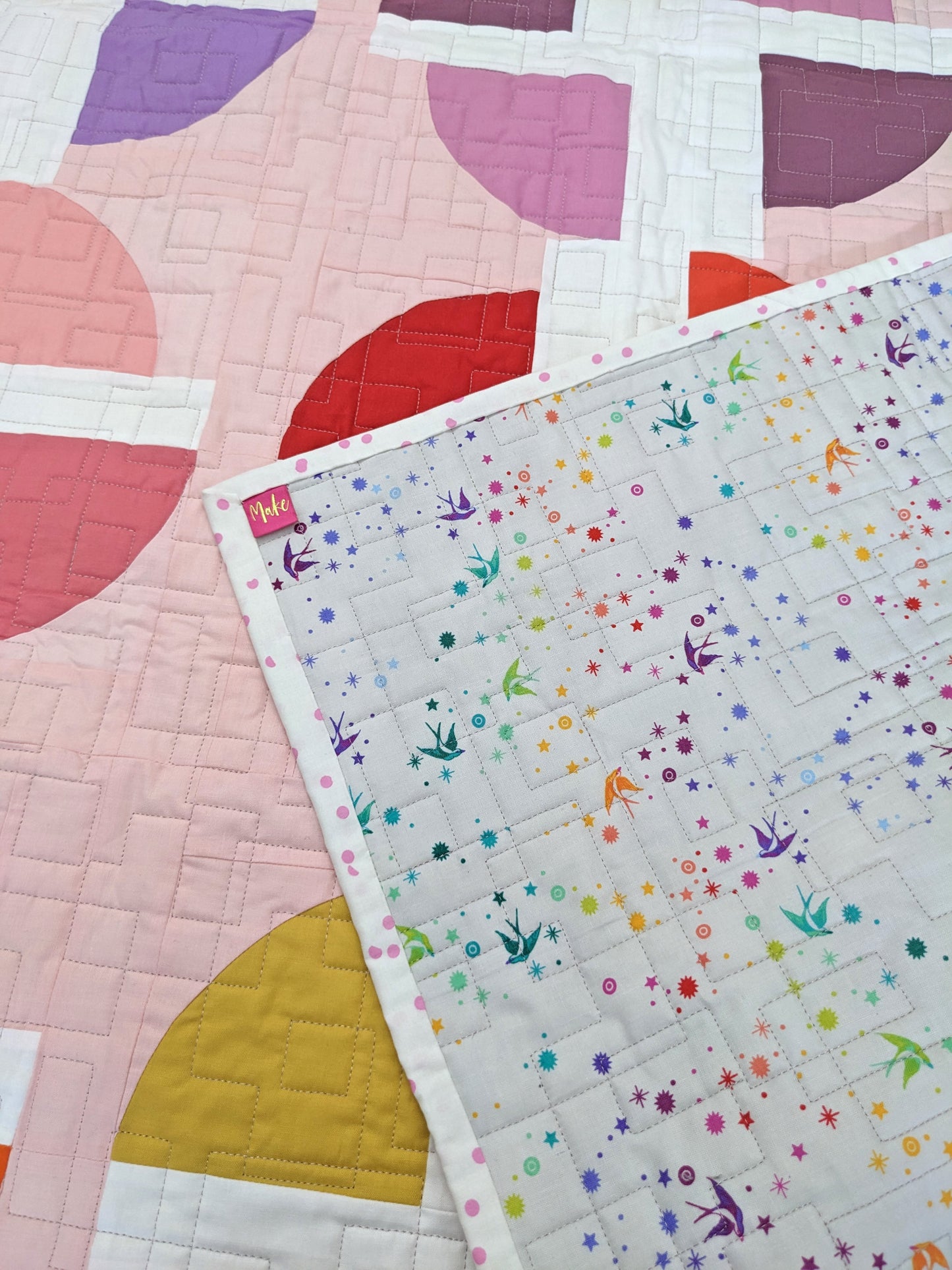Broken Circles Quilt - PDF sewing pattern