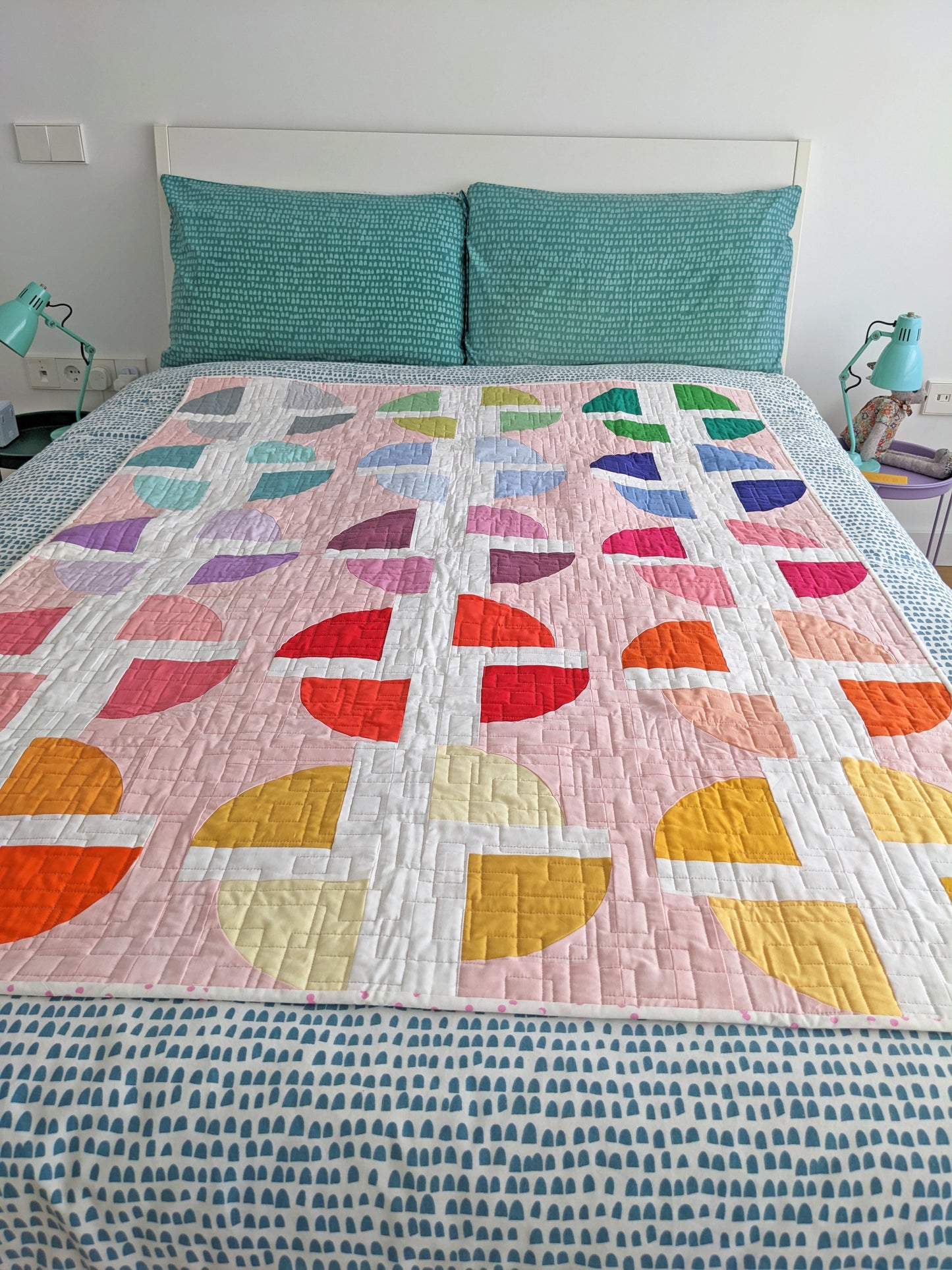 Broken Circles Quilt - PDF sewing pattern