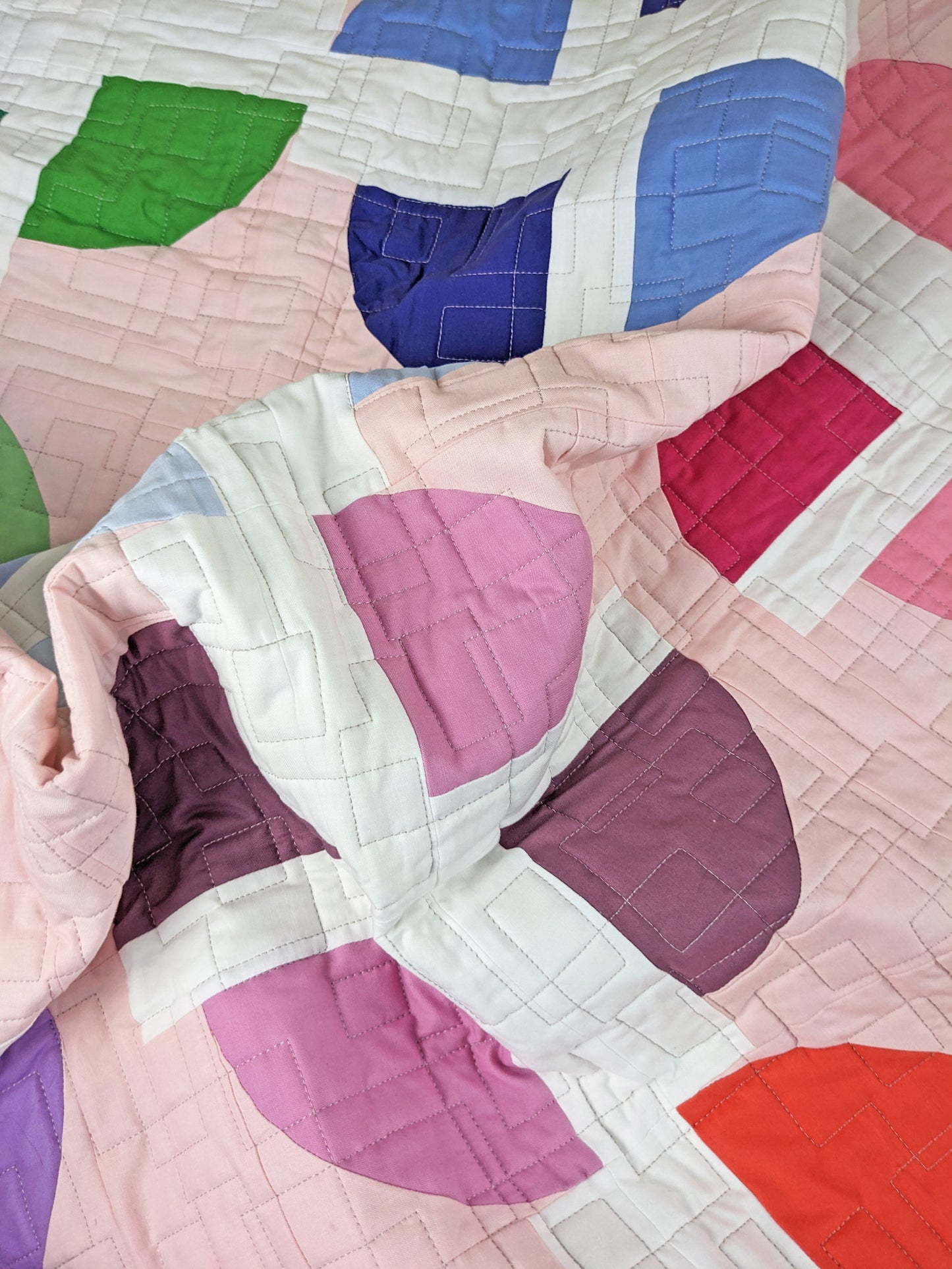 Broken Circles Quilt - PDF sewing pattern
