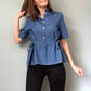 Amanda Honeycomb Shirt sewing pattern CocoWawa Crafts tester inspiration