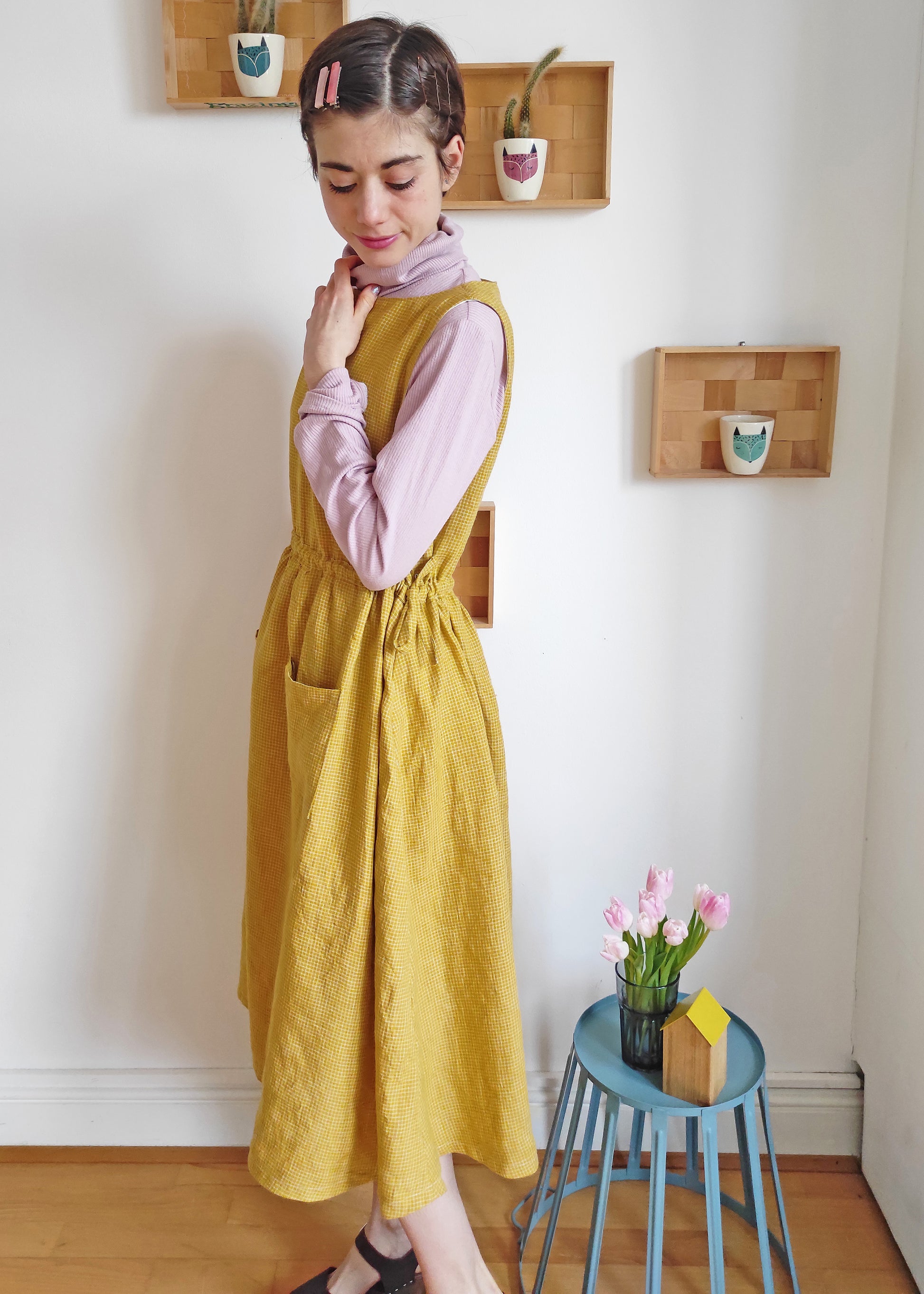Apricot Pinafore Dress and Top - PDF sewing pattern CocoWawa Crafts Apricot Pinafore Dress and Top - PDF sewing pattern CocoWawa Crafts