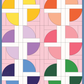 Broken Circles Quilt - PDF sewing pattern