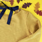 Chestnut Sweater Version A RTW yellow background front leaves