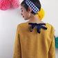 Chestnut Sweater Version A mustard back