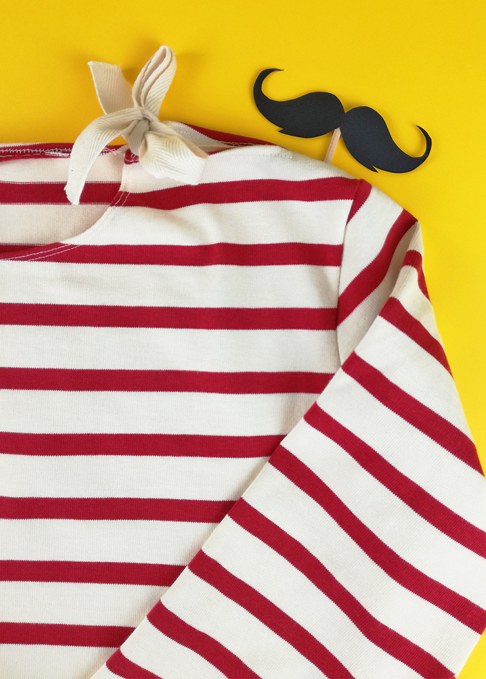 Chestnut Top Version B yellow background front moustache