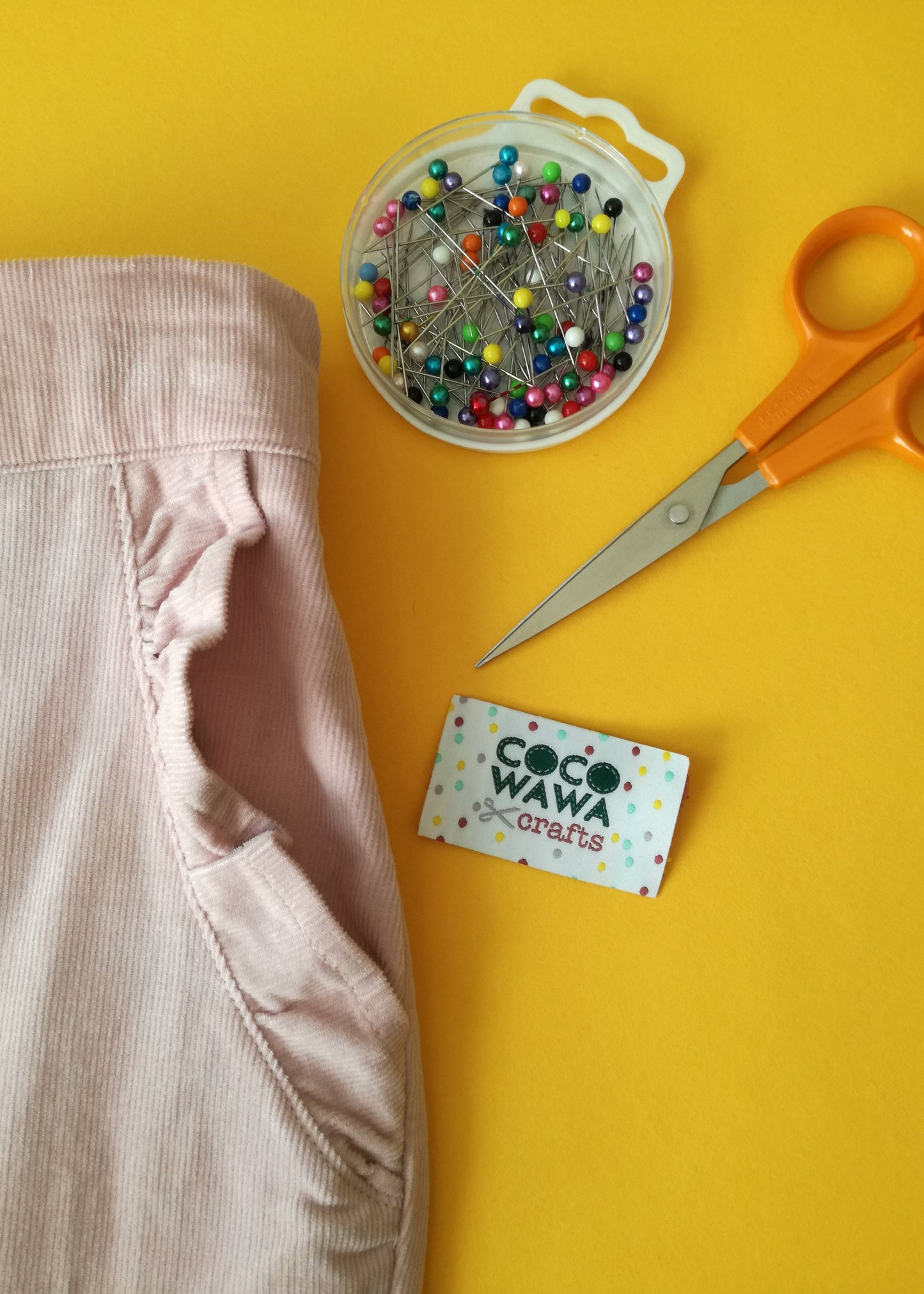 Cinnamon Trousers Ruffle Pocket Detail Sewing Pattern CocoWawa Crafts