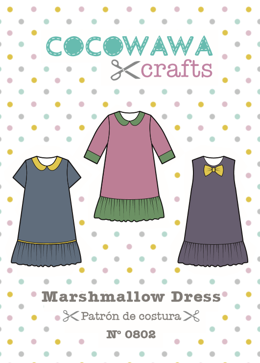 Coco Wawa Crafts Marshmallow Dress Views Cover Spanish