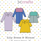 CocoWawa Crafts Lily pattern views