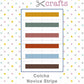 Colcha para principiantes Novice Stripe patron CocoWawa Crafts
