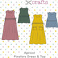 Cover English Apricot sewing pattern CocoWawa Crafts