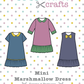 Cover Mini Marshmallow Dress English Pattern