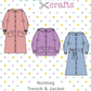Cover plus size Nutmeg trench jacket sewing pattern