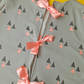 Detail Mini Chestnut Top bows pink back sewin pattern