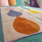 Dewdrop quilt sewing pattern throw size bed