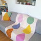 Dewdrop quilt sewing pattern throw size sofa