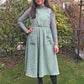 Georgie Pinafore Dress and Top sewing pattern CocoWawa Crafts