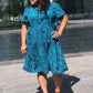 Honeycomb Dress sewing pattern extended size range Carol