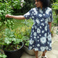 Kharina Honeycomb dress sewing pattern CocoWawa Crafts