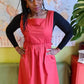 Lena Pinafore Dress and Top sewing pattern CocoWawa Crafts