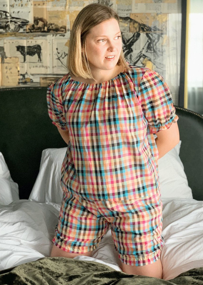 Louise Coconut Pjs sewing pattern CocoWawa Crafts