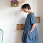 Marshmallow Dress Sewing Pattern CocoWawa Crafts side view