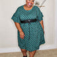 Martha Plum Dress new size range sewing pattern