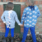 Mini Chestnut Sweater Top outfit sewing pattern back view