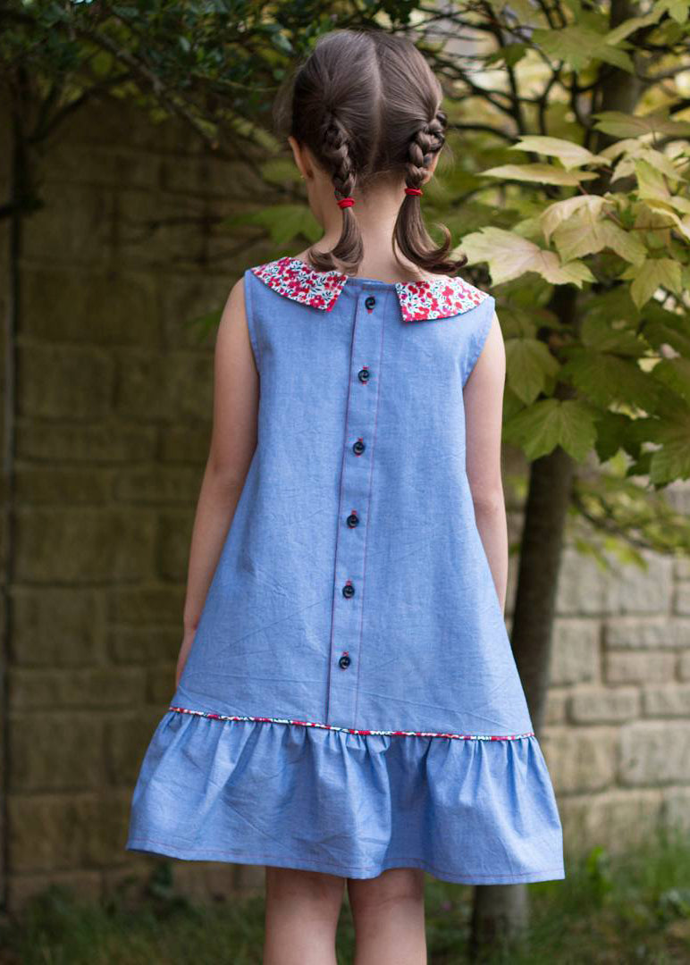 Mini Marshmallow Dress Sewing Pattern CocoWawa Crafts
