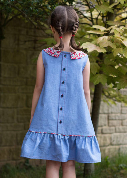 Mini Marshmallow Dress Sewing Pattern CocoWawa Crafts
