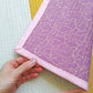 Novice Stripe Quilt sewing pattern CocoWawa Crafts back
