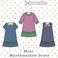 Portada Mini Marshmallow Dress Patron en espanol