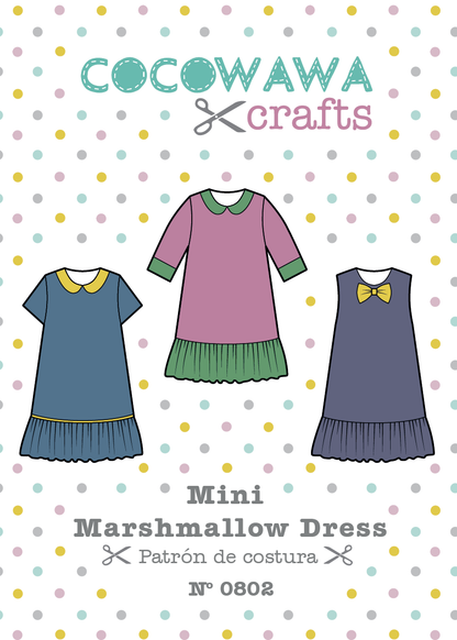 Portada Mini Marshmallow Dress Patron en espanol