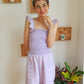 Raspberry sewing pattern playsuit shirring CocoWawa Crafts